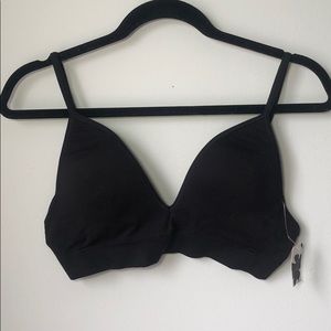 Wireless Black Bra